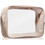Notino Travel Collection Γυναικείο Νεσεσέρ 27.5x12.5x20cm Διαφανές Μπεζ
