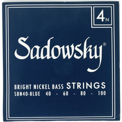 Sadowsky Blue Label Σετ 4 Χορδές Ηλεκτρικού Μπάσου Nickel Plated Steel 40-100" Light Tension