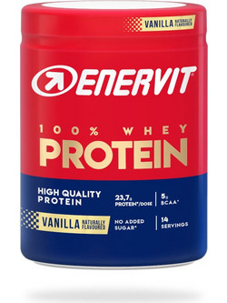 Enervit 100% Whey Protein Vanilla Πρωτεΐνη Ορού Γάλακτος Γράμμωσης 420gr