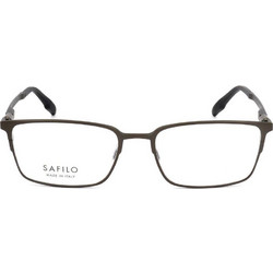 Safilo BUSSOLA 02 FRE Ανδρικός Σκελετός Γυαλιών Οράσεως Μεταλλικός Γκρι