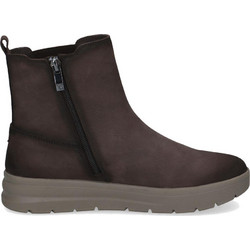 Caprice Γυναικεία Μποτάκια Chelsea Suede Σοκολατί 9-25300-47-344