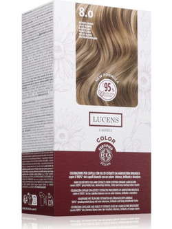 Kemon Group Lucens Umbria 8.0 Ανοιχτό Ξανθό Φυσικό Μόνιμη Βαφή Μαλλιών 100ml
