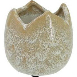 MarHome Κασπώ Πήλινο Εκρού 10x10cm 12-20205