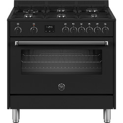 Bertazzoni MPL96L1ENNC Κουζίνα Ηλεκτρική 117lt με Εστίες Αερίου 89.7cm