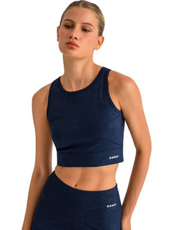 BodyTalk Γυναικείο Αθλητικό Crop Top Navy Μπλε 1262-905924-00457