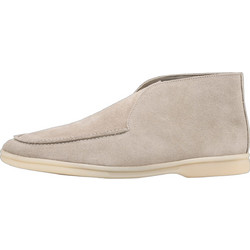 Komis & Komis Γυναικεία Μποτάκια Chukka Suede Γκρι D504