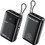 Wekome AS-170 Power Bank 20000mAh 22.5W με Ενσωματωμένα Καλώδια USB-C & Lightning Black
