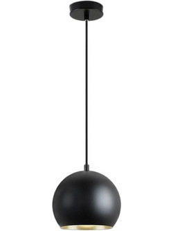 Schuller Κρεμαστό Φωτιστικό Οροφής Μονόφωτο Black/Gold E27