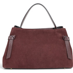 Passaggio Leather Γυναικεία Τσάντα Χειρός Σουέτ Μπορντό 4987-KR-02
