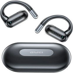 Awei T93 AI Ακουστικά Bluetooth Open Ear Ανθεκτικά στο Νερό Black