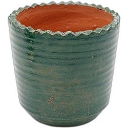Estheti Κασπώ Πήλινο Πράσινο 11x10.5cm 5τμχ 819-00491