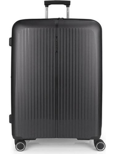 Gabol Brooklyn 123901-028 Βαλίτσα Μεγάλη 75x51x31cm με 4 Ρόδες Ανθρακί