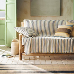 Gofis Home Ριχτάρι Διθέσιου Καναπέ 180x250 Clover 334/01 Grey Yellow