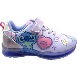 Cerda Lilo & Stitch Παιδικά Sneakers με Φωτάκια Λιλά Μωβ 2300007476