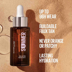 Maybelline Super Sray Summer Shot Self Tan Drops Προσώπου 30ml