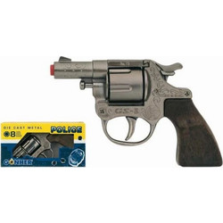 Gonher Police Revolver Παιδικό Πιστόλι με Καψούλια 15573/0