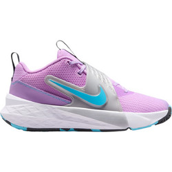Nike Team Hustle D 12 Παιδικά Αθλητικά Παπούτσια για Μπάσκετ Ροζ Γαλάζια HF6279-501