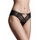Milena By Paris Γυναικείο Sexy Brazil με Δαντέλα Μαύρο 8556