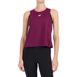 4F Γυναικείο Αθλητικό T-Shirt Μπορντό 4FWAW26TFSLF1079-50S
