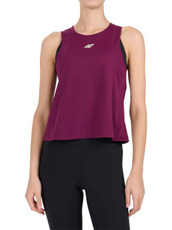 4F Γυναικείο Αθλητικό T-Shirt Μπορντό 4FWAW26TFSLF1079-50S