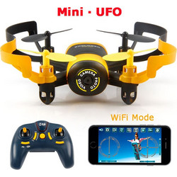 JXD 512W JXD512W 2.4Ghz WiFi FPV Mini UFO One-Key-επιστροφή & απρόσκοπτη λειτουργία RC Quadcopter με 0.3MP HD κάμερα RTF