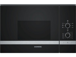 Siemens BE550LMR0 Εντοιχιζόμενος Φούρνος Μικροκυμάτων με Grill 25lt Μαύρος