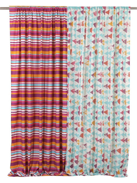 Viopros Κουρτίνα με Τρέσα 280x270 Tori Turquoise