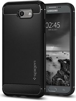 Spigen Rugged Armor Back Cover Black (Galaxy J3 2017)