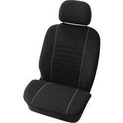 Carpoint Velours Set Black 4τμχ