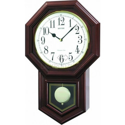Ρολόι Τοίχου RHYTHM CMJ501FR06 Εκκρεμές QUARTZ Ξύλινο