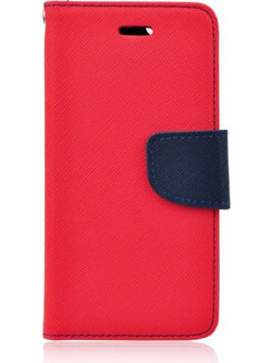 Θήκη OEM Fancy Book για Huawei P Smart 2019 Flip Cover Red Navy
