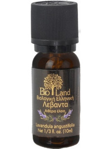 Bioland Βιολογικό Αιθέριο Έλαιο Λεβάντα 10ml