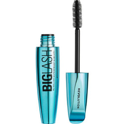Makeup Revolution Big Lash Volume Black Αδιάβροχη Mascara για Όγκο 8ml