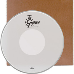 Gretsch Controlled Sound Coated White with Dot - 14"