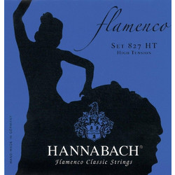 Hannabach 827 HT Flamenco Σετ Χορδές Κλασικής Κιθάρας Nylon Hard Tension