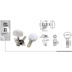 Jacky Jackson JBJ900 Chrome 3+3