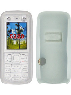 VOLTE-TEL ΘΗΚΗ NOKIA 5320 xpress music ΣΙΛΙΚΟΝΗΣ WHITE