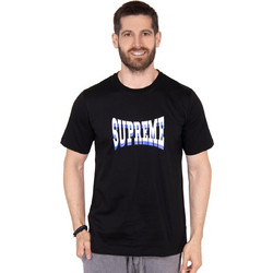 SUPREME SPAIN PRINT LOGO ΜΠΛΟΥΖΑ ΑΝΔΡΙΚΗ STHU34-NERO (NERO)