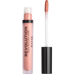 Makeup Revolution Matte Lisptick 102 Misbehaving Long Lasting Liquid Κραγιόν 3ml