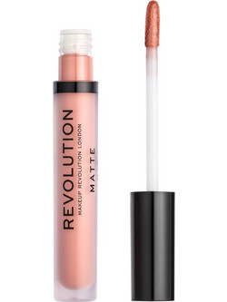 Makeup Revolution Matte Lisptick 102 Misbehaving Long Lasting Liquid Κραγιόν 3ml