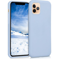 KW Silicone Matt Light Blue (iPhone 11 Pro)