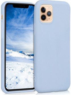 KW Silicone Matt Light Blue (iPhone 11 Pro)