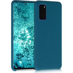 KW Soft Flexible Back Cover Teal Matte (Galaxy S20)