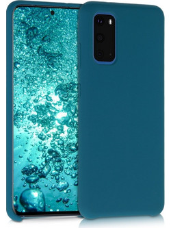 KW Soft Flexible Back Cover Teal Matte (Galaxy S20)