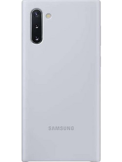 Samsung Silicone Cover Silver (Galaxy Note 10)
