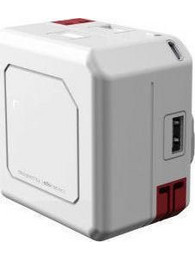 Allocacoc Hub Power Bank 5000mAh White