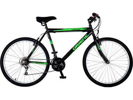 Orient Bikes Comfort Mountain Bike 26" με 18 Ταχύτητες Μαύρο
