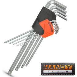 ΣΕΤ ΑΛΛΕΝ ΜΠΙΛΙΑΣ ΜΑΚΡΥ 1.5mm - 10mm 9τμχ - HANDY 10786XL 14635