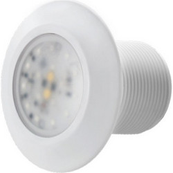 Acqua Source Χωνευτό Βιδωτό (2'') Φωτιστικό LED 10W RGB ABS Πλαστικό Λευκό