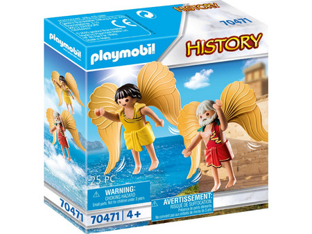 Playmobil History Ο Δαίδαλος & ο Ίκαρος για 4+ Ετών 70471
